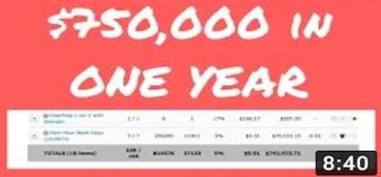 How to go FROM ZERO to $750,000 in ONE YEAR